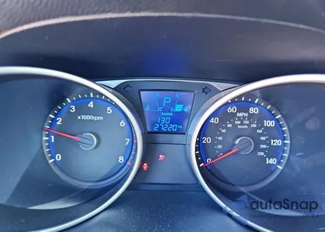 2013 Hyundai Tucson Gls from USA, damaged, VIN KM8JU3AC3DU726321